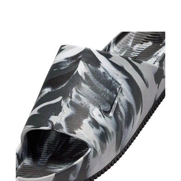 Nike Calm Slides SE Black Marbled Men\'s Size 9 - (FV5637-001) main image 5
